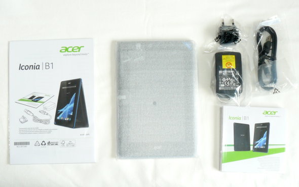 Acer Iconia Tab B1-A71 - Lieferumfang