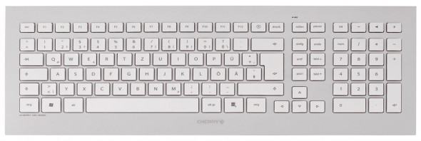 Cherry DW 8000 Desktop Set - Draufsicht Tastatur