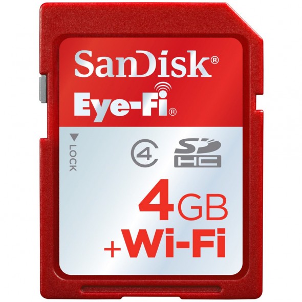 SanDisk Eye-Fi Wireless SDHC 4GB - Card 1