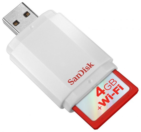 SanDisk Eye-Fi Wireless SDHC 4GB - Reader und Card 2