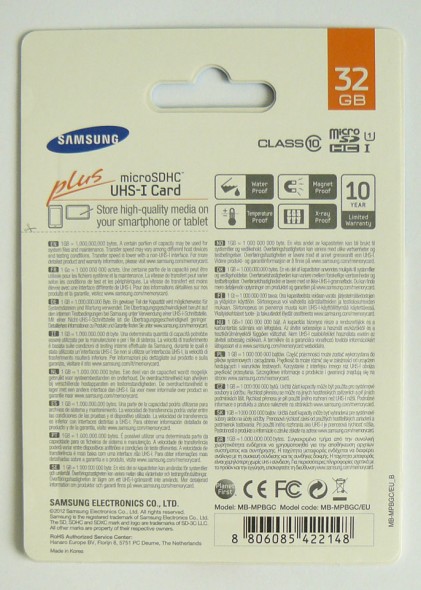 Samsung microSDHC Plus 32GB Class10  - MB-MPBGC - 02