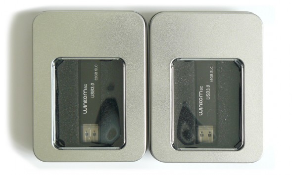 Winkom Pendrive SLC 16GB 32GB USB3.0 Speichersticks - Metall Box 1