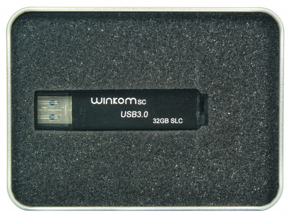Winkom Pendrive SLC 16GB 32GB USB3.0 Speichersticks - Metall Box 3