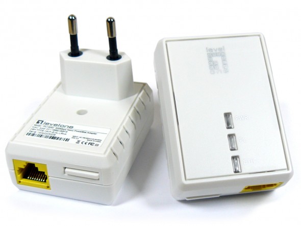 LevelOne PLI-4052D Kit - PLI-4052 500Mbps Nano Powerline Adapter - Adapter 1