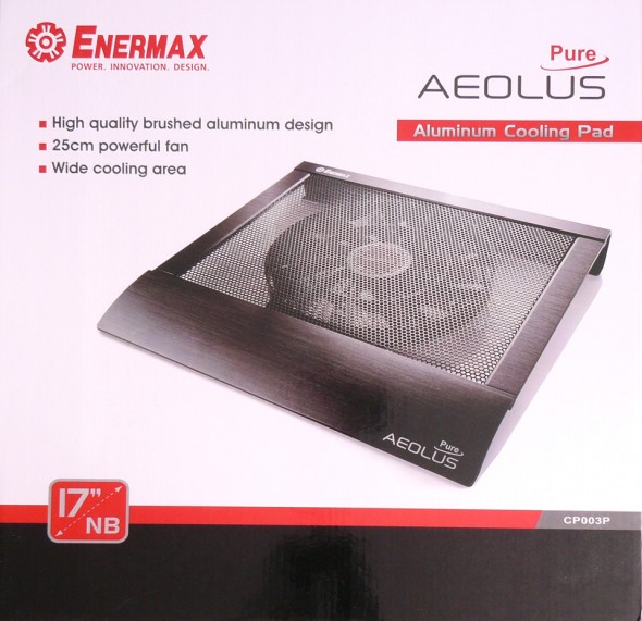 Enermax Aeolus Pure - Notebook Stand - Verpackung Vorderseite