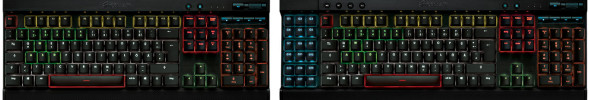 Corsair zeigt Gaming-Tastatur mit echten RGB-Schaltern