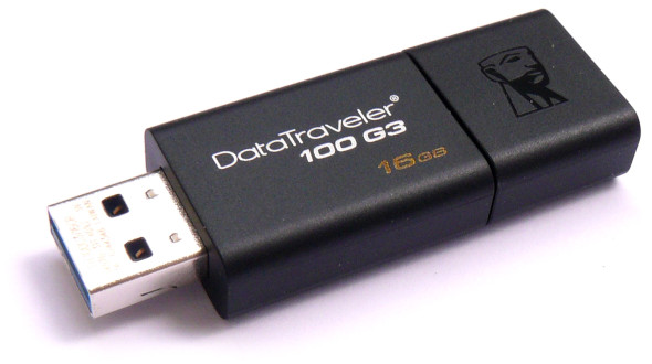 Kingston DataTraveler 100 G3 16GB - quer offen