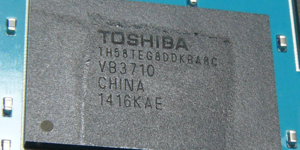 3DTester.de - Toshiba HG6 SSD - THNSNJ256GCSU - 256GB - NAND-Chip