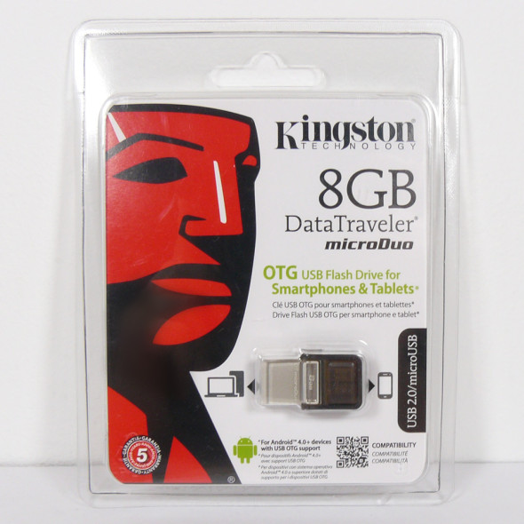 Kingston DataTraveler microDuo 8GB - Verpackung 1