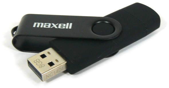 Maxell Dual-USB - USB-Stick 8GB - Bild 2