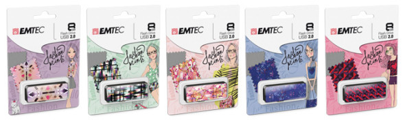 3DTester.de - EMTEC Fashion Prints - 8GByte USB-Stick - Verpackung