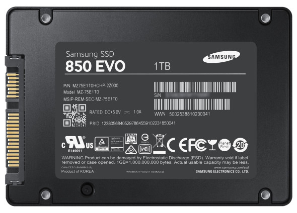 3DTester.de - Samsung 850 EVO 1TB