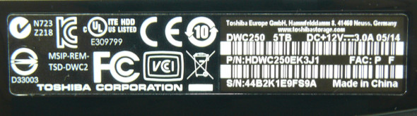 3DTester.de - Toshiba Canvio Desk 5TB externe 3,5 Festplatte - Bild 03