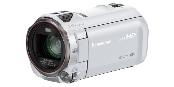3DTester.de - Panasonic Camcorder HC-V777 - HDR - Wireless Twin Camera - weiß